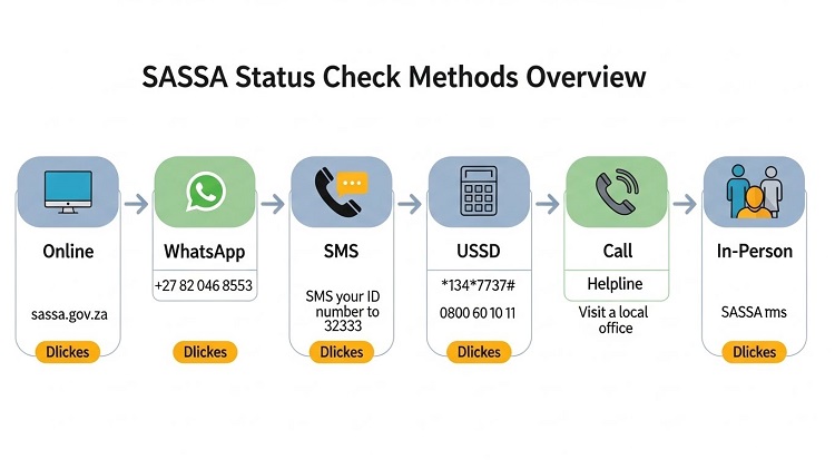 SASSA Status Check: How to Check Your SRD Grant Status Online & Offline